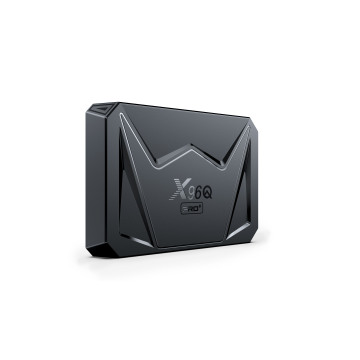 X96Q Pro Plus: Caja de televisión inteligente de 8k con Android 14, 4K HDR y control remoto de voz