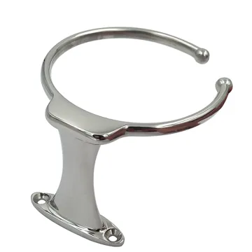 Stainless Steel Single Ring Cup Holder for Boat, Car, Truck