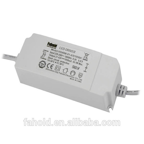 1050ma 40W 220-240V Panel de luz LED controlador