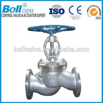 ANSI standard 100mm black steel globe valve