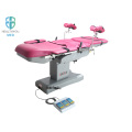 Electric operating gynecological examination table