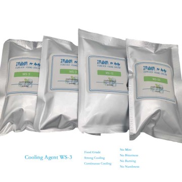 CAS 51115-67-4 Kelas Makanan WS-23 Agen Pendingin Bubuk Putih