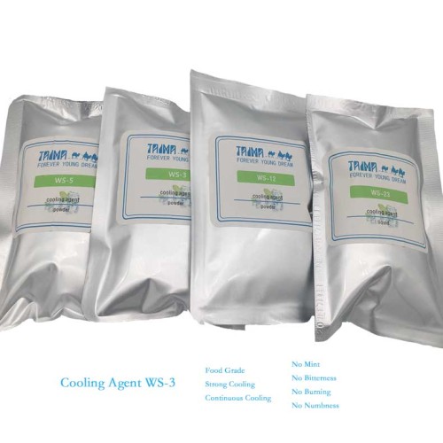 CAS 51115-67-4 Kelas Makanan WS-23 Agen Pendingin Bubuk Putih