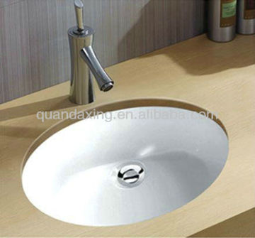 Undermount Porcelain Wash Basin,Lavatory Sink for Bathroom