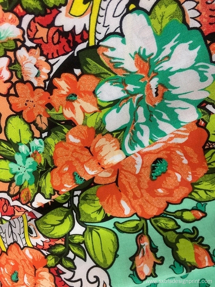 Rayon Challis 32S Printing Woven Fabric