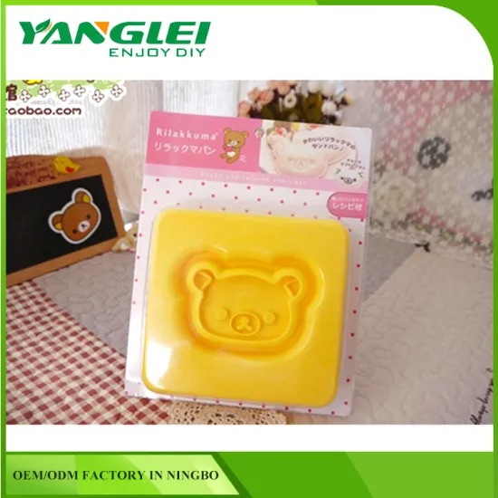 led sandwich board Plastic bear sandwich cutter