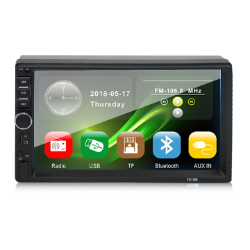 7 Inch HD Touch Screen Bluetooth MP5 Player with Double DIN Car Stereo and Android Functionality