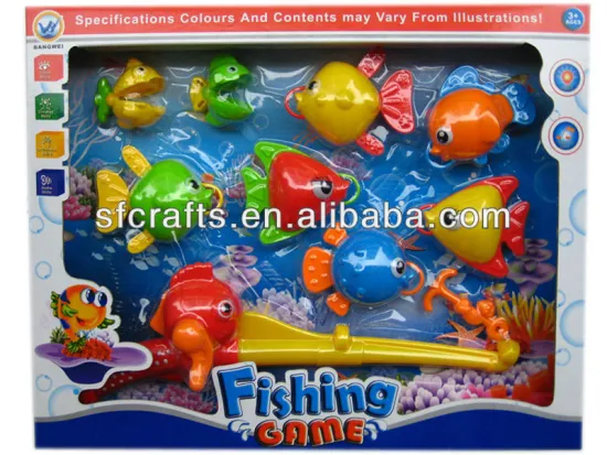 Hot Sale Plastic Kids FIshing Game Toys