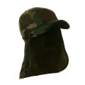 Cappello della benna di Flex-FIt protezione UV con patta staccabile