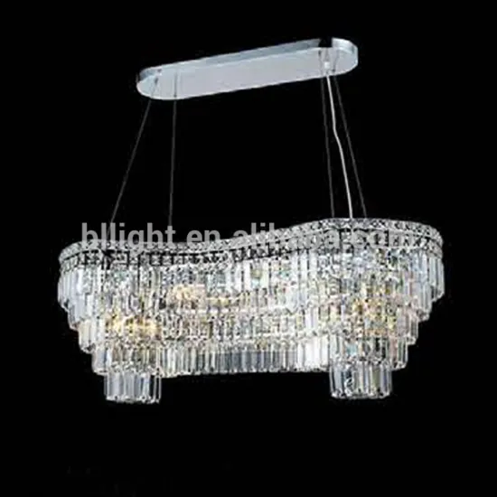 Clear crystal glass prism chandelier lamp pendants