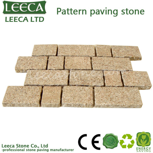 Flamed Granite Stone Paver Interlocking Stone, High Quality Flamed ...