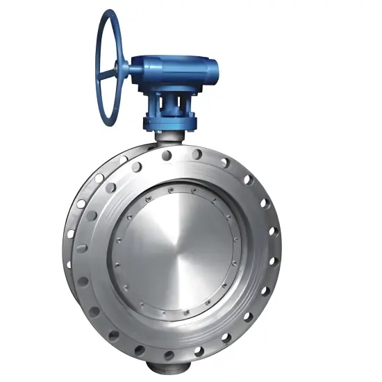 Titanium Gear Operated Butterfly Valve for Harsh Environment