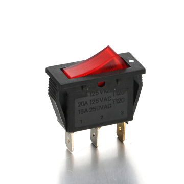 Low Price Waterproof 3P Momentary Rocker Switch from Professional Supplier