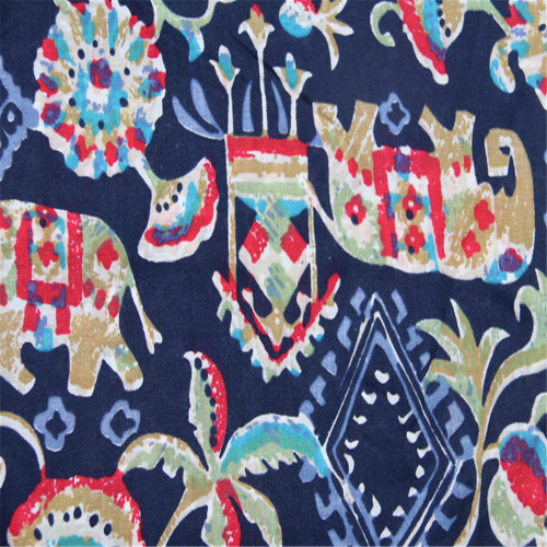 Light And Compact With Cotton Voile Printed Fabric
