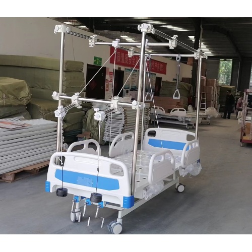 Manual Lumbar Traction Hospital Orthopedic Bed