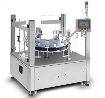 Vertical type sprays bottle paper box packaging machine