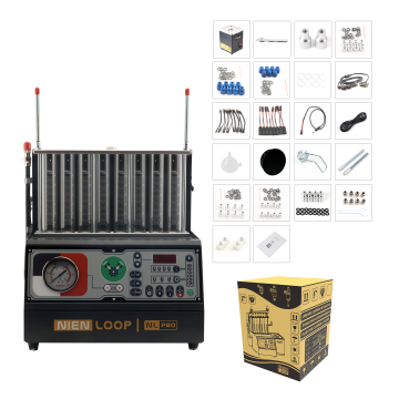 Hauvrex 8 Cylinder Piezo Ultrasonic Injector Cleaner & Tester
