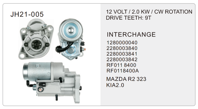starter-JH21-005-X