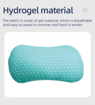 Anti-Snoring Ice Cold Gel Memory Foam Pillow for Home Sleep