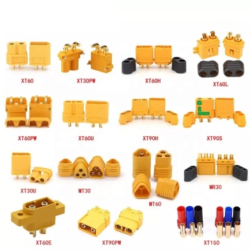 RC Lipo Battery Connectors: XT60, XT90, XT30, MR30, MT60, XT150, XT30PW, XT60PW, XT90PW, XT60U