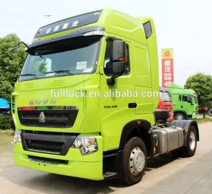 SINOTRUK T7H 4X2 400HP Engine Man Diesel Tractor Truck Head