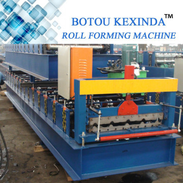 roof forming machinery equipment metal roof decking forming machine