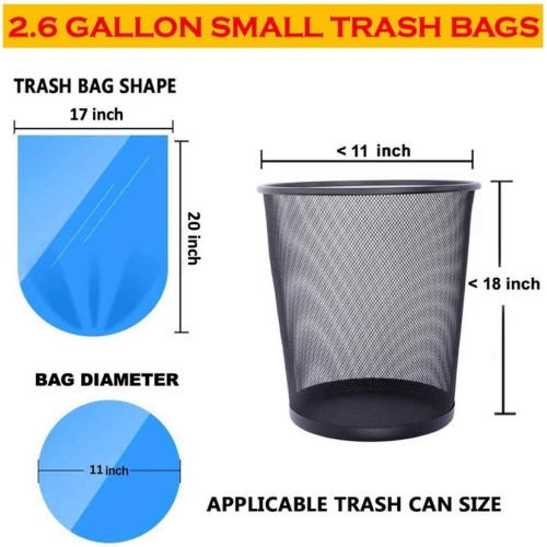 LDPE Rubbish Clear Recycling Garden Roll Trash Bag Bin Carton Liners