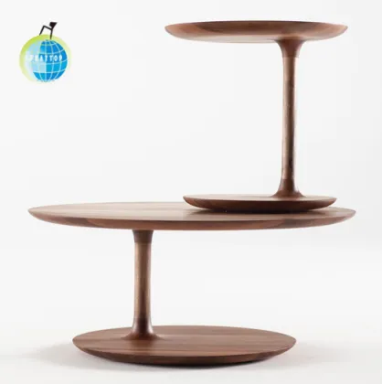 Good quality solid wood design tea table