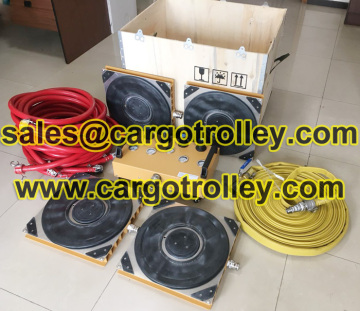 Air bearings attributes