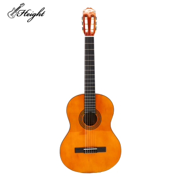 Classical Guitar Crafted with Laminated Linden Wood and Laminated Spruce Wood Top - All Solid Wood Construction