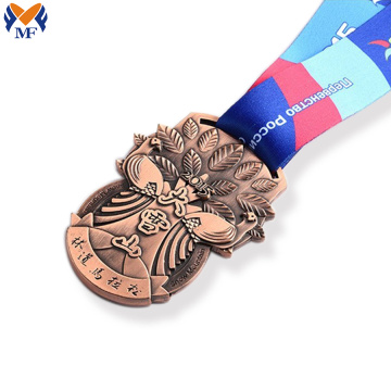 The award medal bronze metal medal for sale