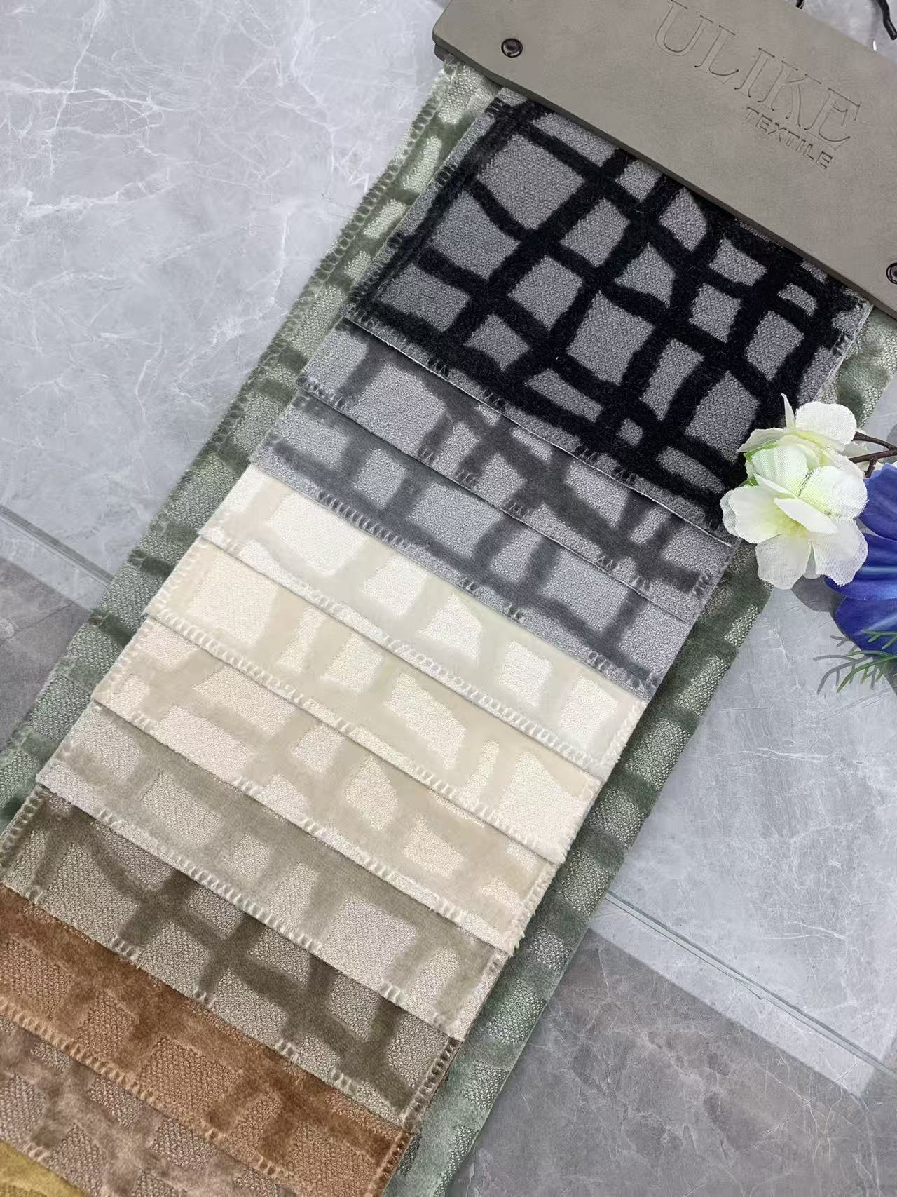 Cut Velvet Fabric