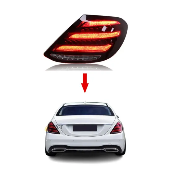 Maybach Style Full LED Rear Lamps for Mercedes-Benz E-Class W213 2016-2020 XT Upgrade