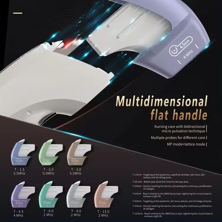 Portable Ultraformer MPT Hifu Face Lifting Booster Skin Rejuvenation Fat Burn Machine