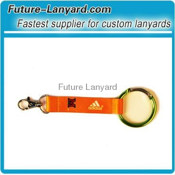 Trigger hook short lanyards with keyring
