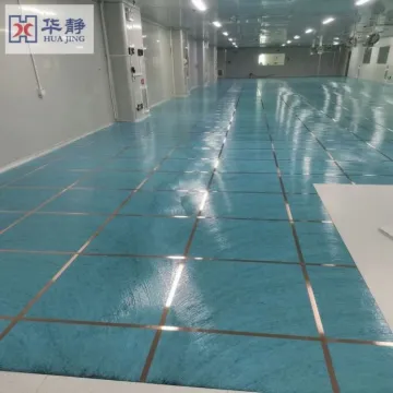 Huajin 600x600mm 2mm ESDF Anti-Static Conductive PVC Tile for Clean Room