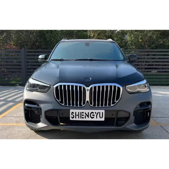 Modified Car Bumpers for BMW X5 E70 08-13 to G05 MT Model - Front & Rear with Grille and Auto Lamps Hood