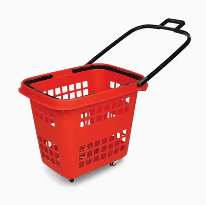 Plastic Supermarket Shopping Basket