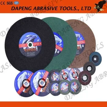 Flat cutting wheels