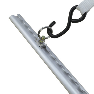 Airline L-Track Assembled with Single Stud Fitting and Lashing Strap: The Ultimate Solution for Secure Cargo Transport
