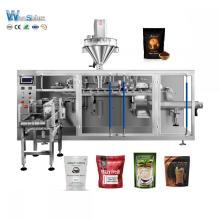 Sac à fermeture éclair certifiée Dypack Powder Coffee Powder Machine d&#39;emballage horizontal