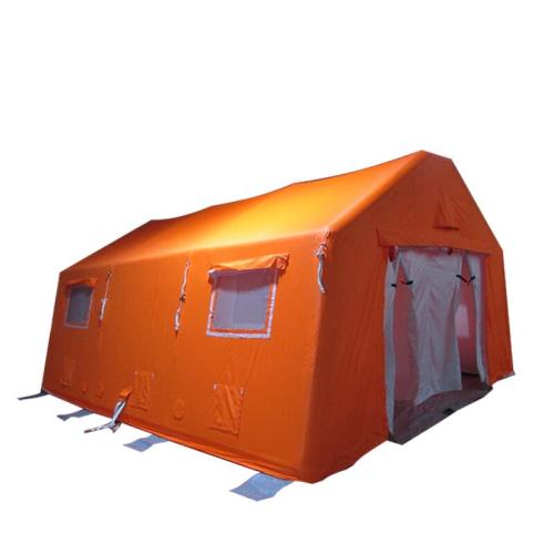 Portable Orange Inflatable Tent for Mass Decontamination