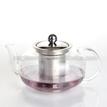 blown glass /heat resistant glass /transparent glass cooking pot