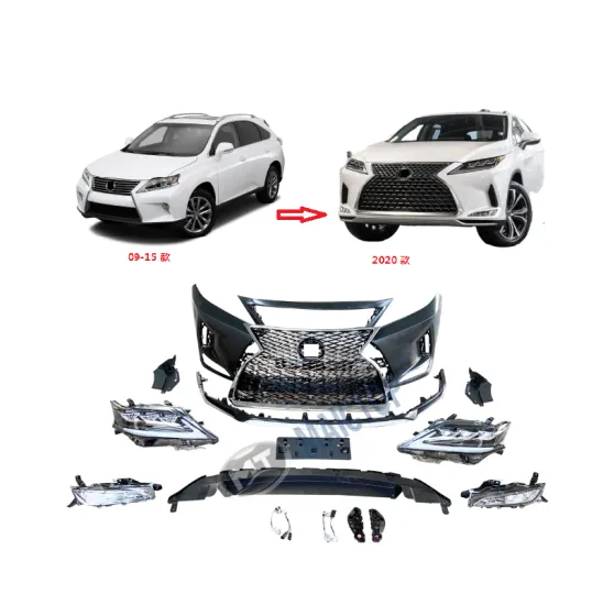 Maictop Car Accessories Bumper Grill Headlight Facelift Body Kits for RX350 2008-2015 Upgrade to 2020