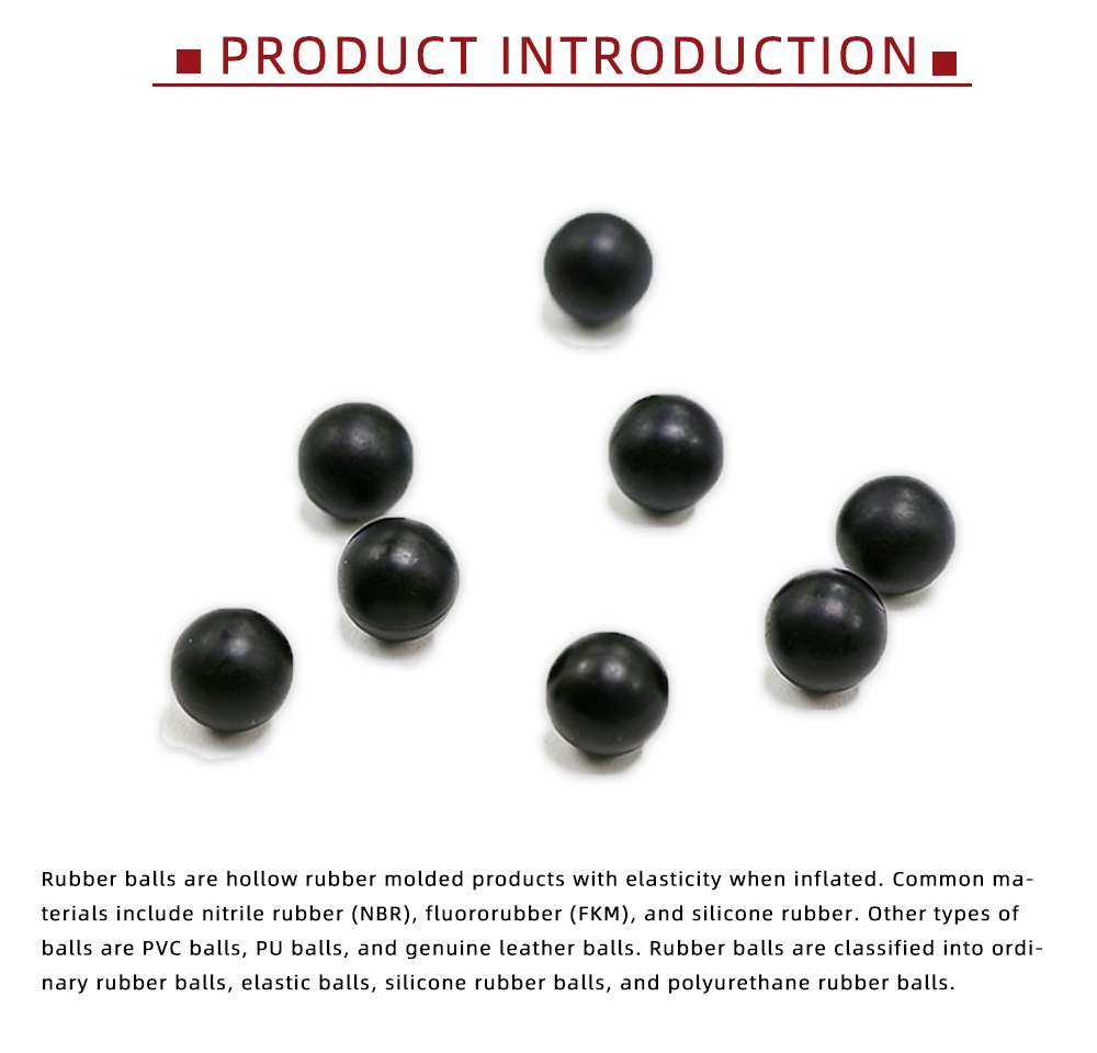 High-Elasticity Sealing Rubber Ball x