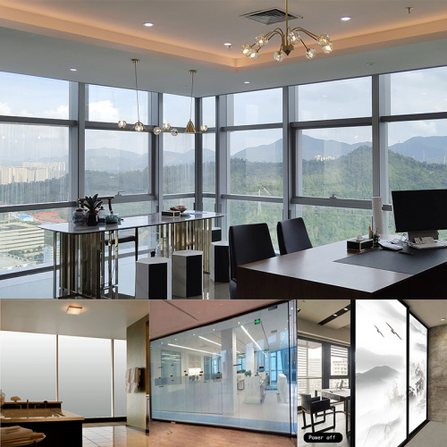 Switchable smart glass with remote control