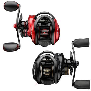 High Speed Baitcasting Reel with 7.3:1 Gear Ratio and 10kg Max Drag - 215g Spool Weight