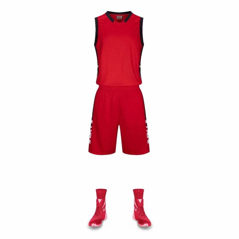Quick Dry Basketball Wear Custom Basketball Uniform Set