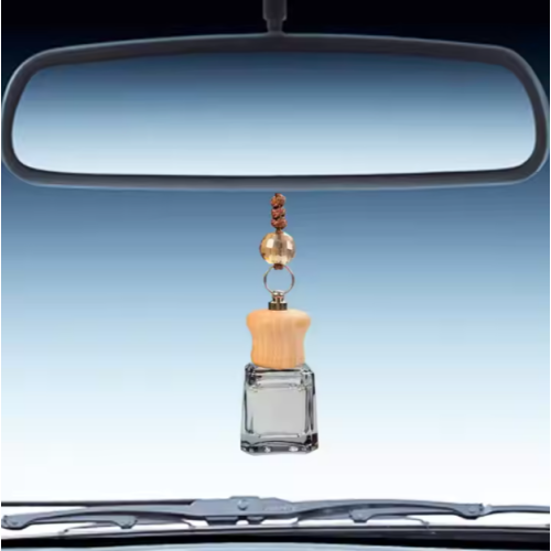 Botella de perfume de automóvil colgante para aroma premium