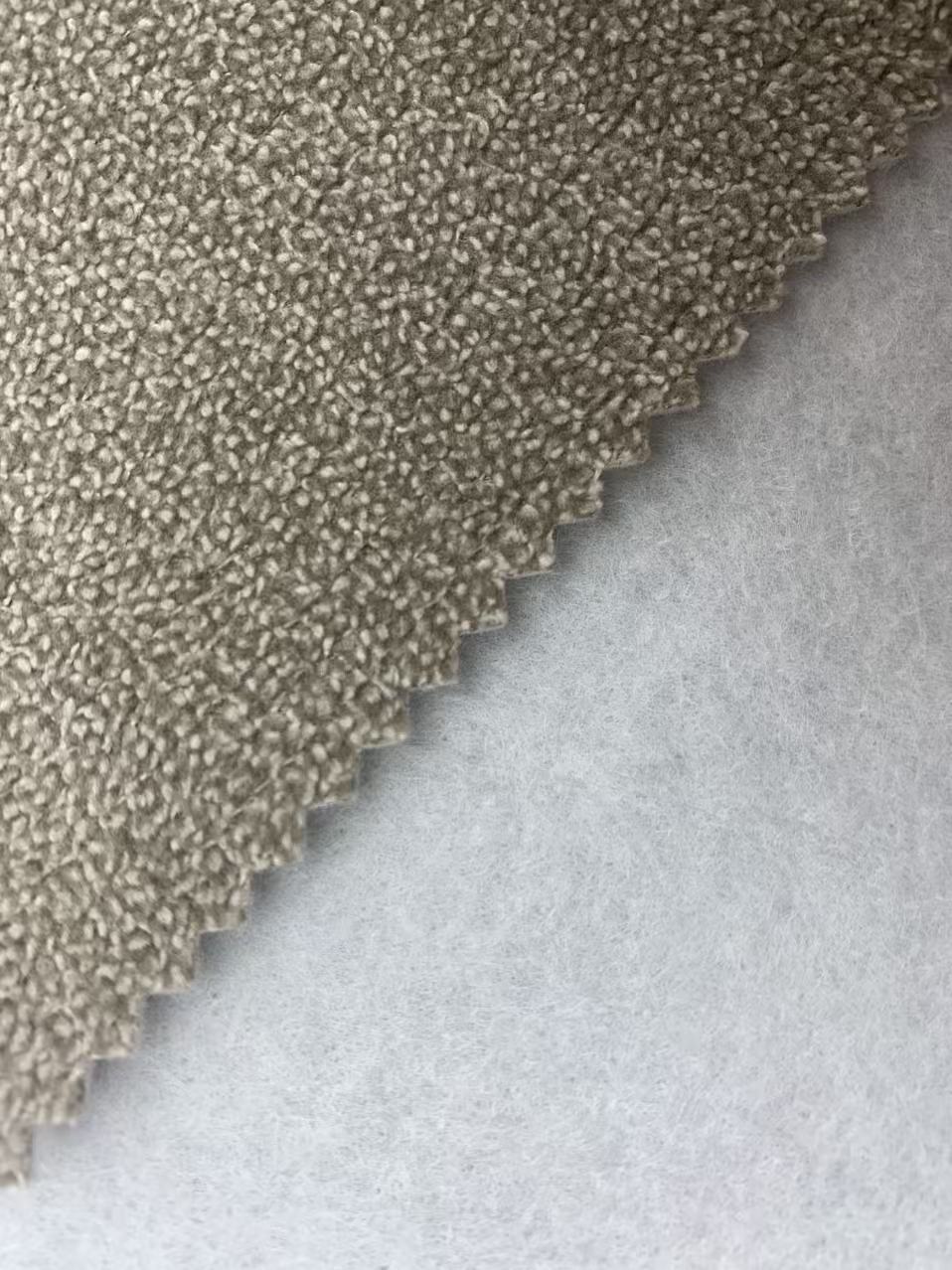Luxury Plain Upholstery Fabric for Sofa and Furniture